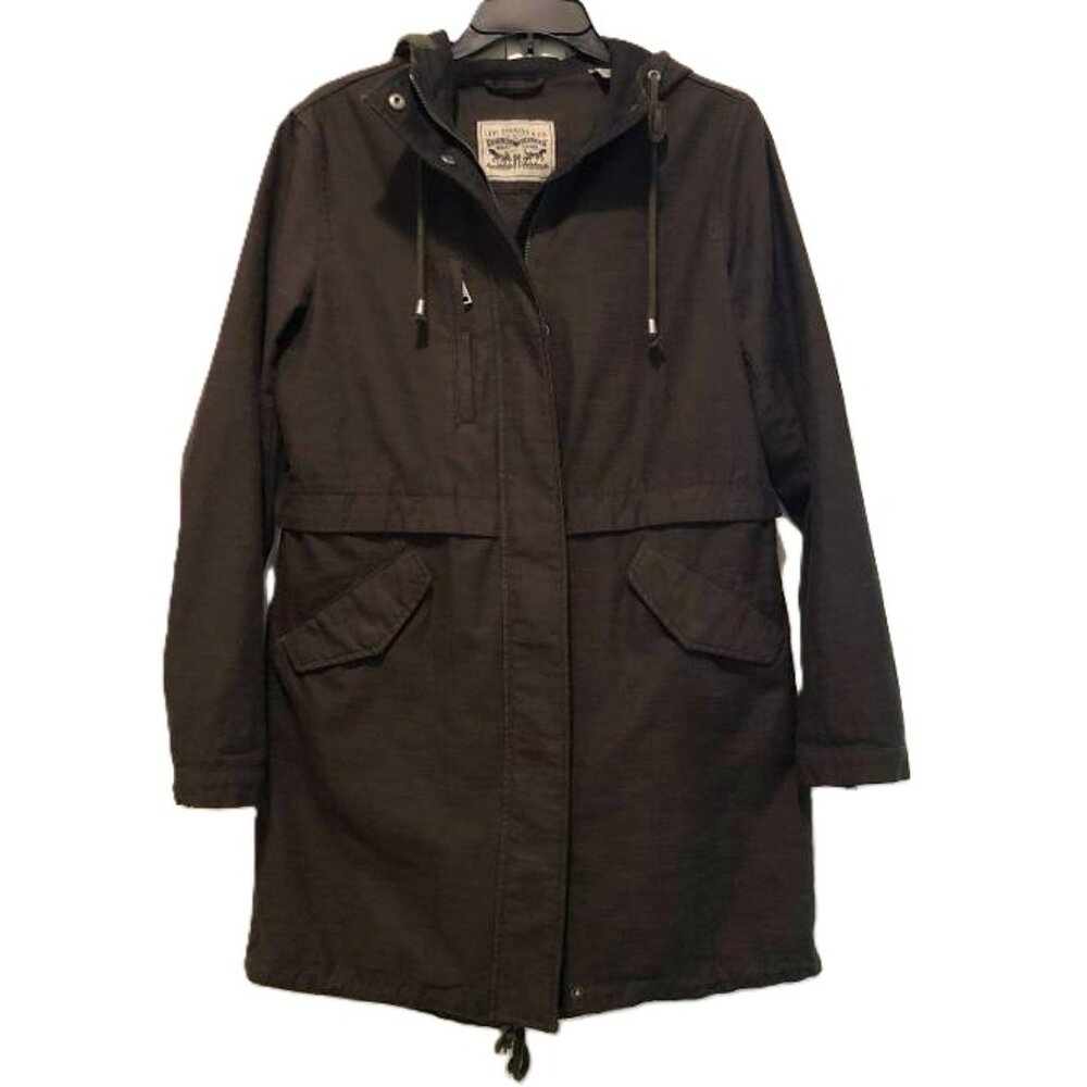 Levi's Army Green Anorak Jacket Size Small
